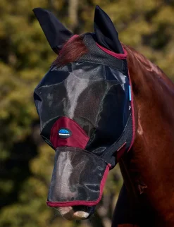 ComFiTec Fine Mesh Fly Mask With Ears & Nose