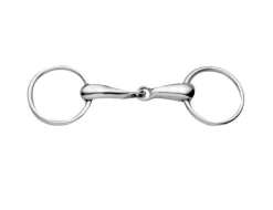 Hollow Mouth Medium Weight 20Mm Loose Ring Snaffle Bit