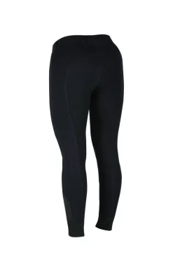 Ladies Knee Patch Pull On Schooling Breeches