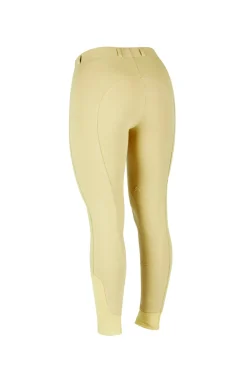 Ladies Knee Patch Pull On Schooling Breeches