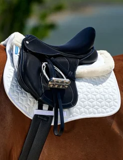 Memory Foam Comfort Fleece Edged Half Pad