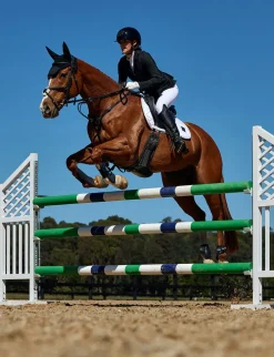 Satin Luxe Air-Tec Euro Jump Shaped Saddle Pad