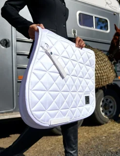 Satin Luxe Air-Tec Euro Jump Shaped Saddle Pad