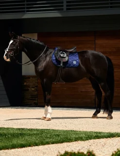 Satin Luxe Air-Tec Euro Jump Shaped Saddle Pad