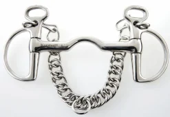Stainless Steel Cambridge Mouth Kimblewick Bit