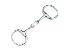 Stainless Steel Dr Bristol Eggbutt Snaffle Bit