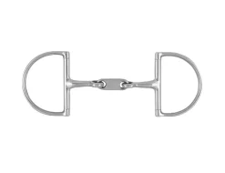Stainless Steel Dr Bristol Hunter Dee Ring Snaffle Bit