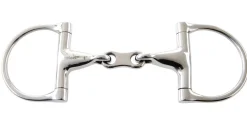 Stainless Steel French Link Dee Ring Snaffle Bit