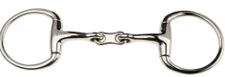 Stainless Steel French Link Eggbutt Snaffle Bit