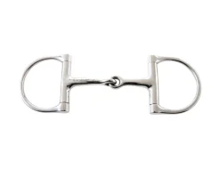 Stainless Steel Jointed Dee Ring Snaffle Bit