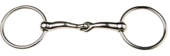 Stainless Steel Jointed Loose Ring Snaffle Bit