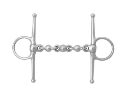 Stainless Steel Waterford Full Cheek Snaffle Bit