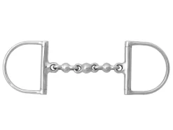 Stainless Steel Waterford Hunter Dee Ring Snaffle Bit
