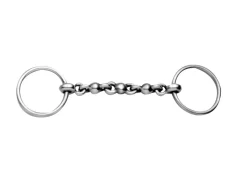 Stainless Steel Waterford Loose Ring Snaffle Bit