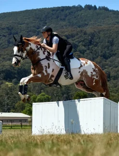 Suede Elite Air-Tec Jump Shaped Saddle Pad