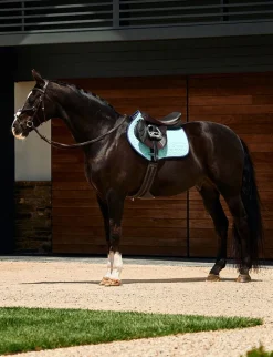 Suede Elite Air-Tec Jump Shaped Saddle Pad