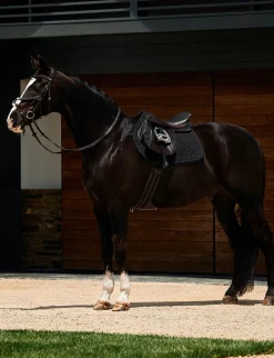 Suede Elite Air-Tec Jump Shaped Saddle Pad