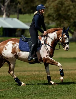Suede Elite Air-Tec Jump Shaped Saddle Pad